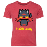 T-Shirts Vintage Red / YXS Hello Litty Youth Triblend T-Shirt