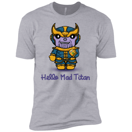 T-Shirts Heather Grey / YXS Hello Mad Titan Boys Premium T-Shirt