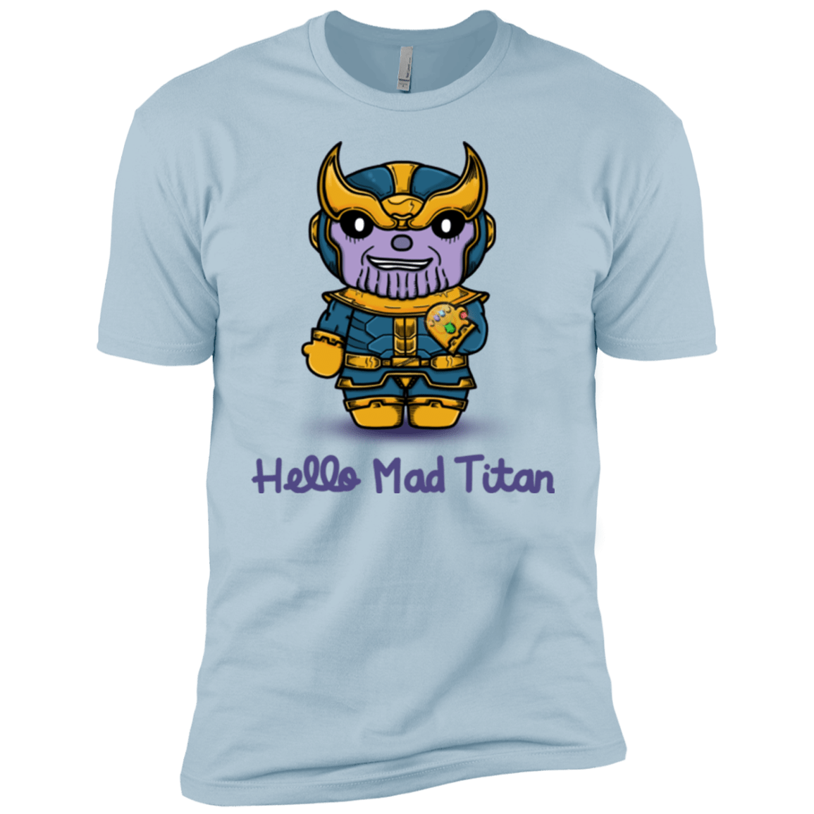 T-Shirts Light Blue / YXS Hello Mad Titan Boys Premium T-Shirt