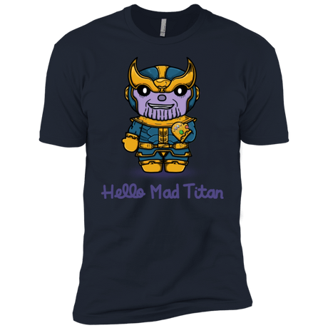 T-Shirts Midnight Navy / YXS Hello Mad Titan Boys Premium T-Shirt