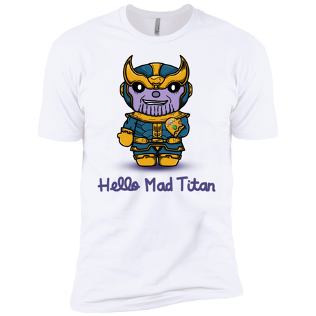 T-Shirts White / YXS Hello Mad Titan Boys Premium T-Shirt
