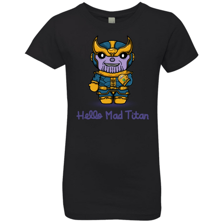 T-Shirts Black / YXS Hello Mad Titan Girls Premium T-Shirt