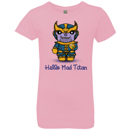 T-Shirts Light Pink / YXS Hello Mad Titan Girls Premium T-Shirt