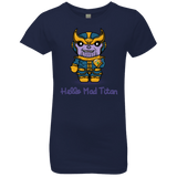 T-Shirts Midnight Navy / YXS Hello Mad Titan Girls Premium T-Shirt