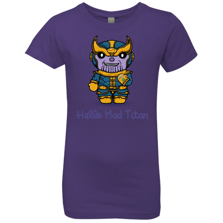 T-Shirts Purple Rush / YXS Hello Mad Titan Girls Premium T-Shirt