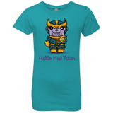 T-Shirts Tahiti Blue / YXS Hello Mad Titan Girls Premium T-Shirt