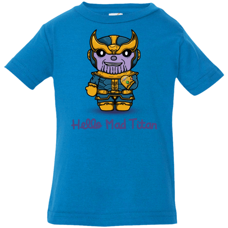 T-Shirts Cobalt / 6 Months Hello Mad Titan Infant Premium T-Shirt