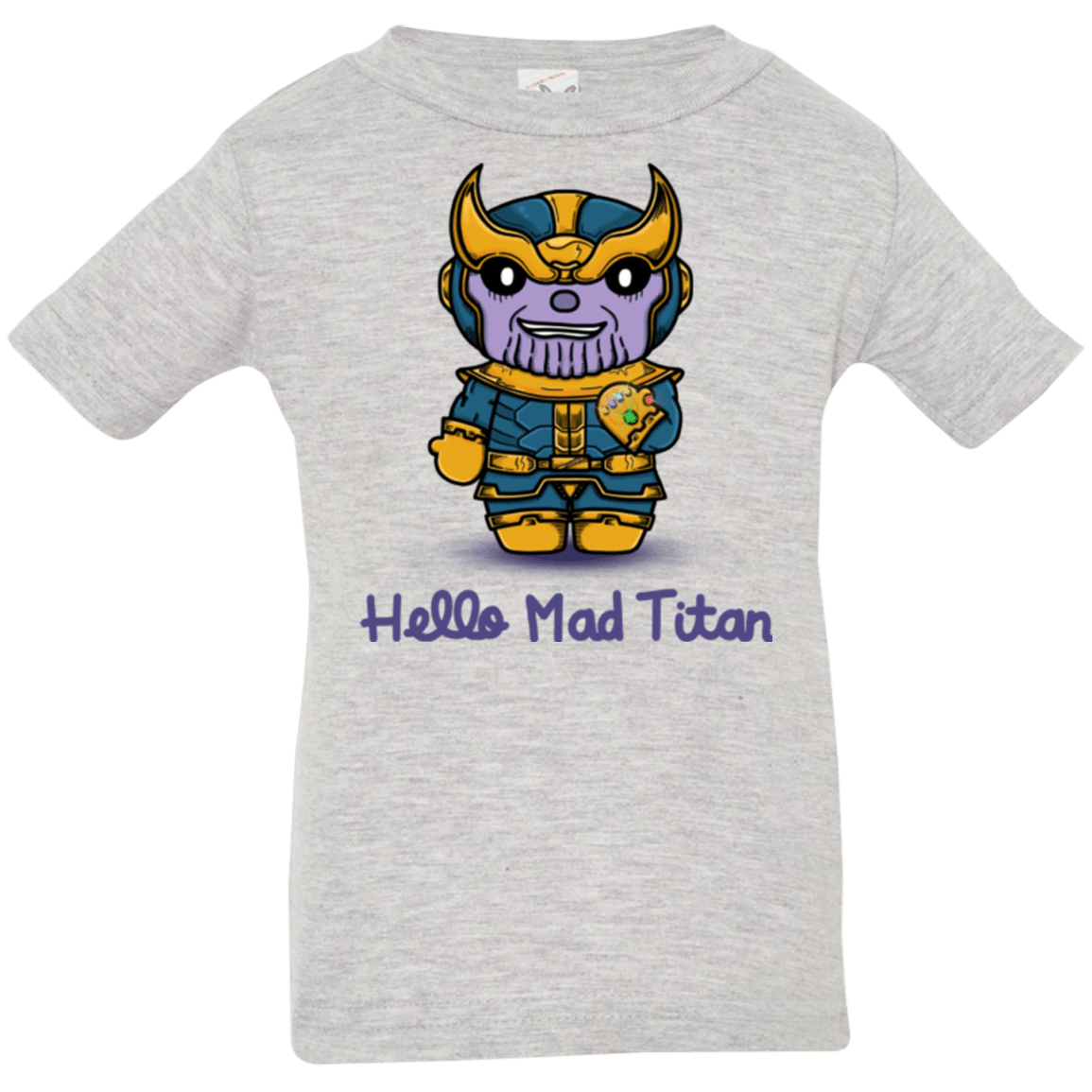 T-Shirts Heather Grey / 6 Months Hello Mad Titan Infant Premium T-Shirt