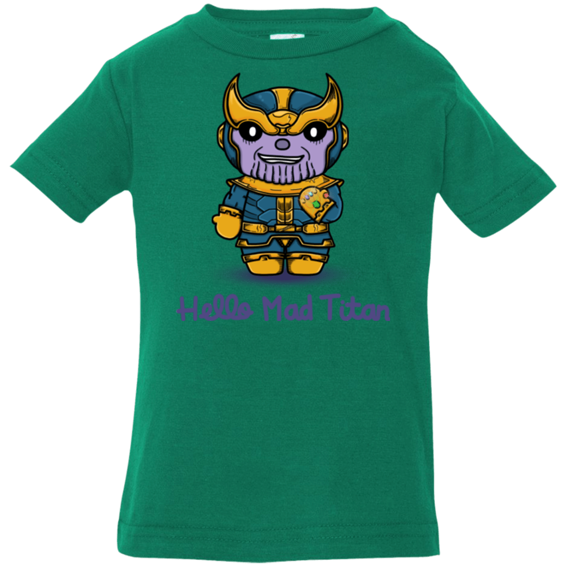 T-Shirts Kelly / 6 Months Hello Mad Titan Infant Premium T-Shirt