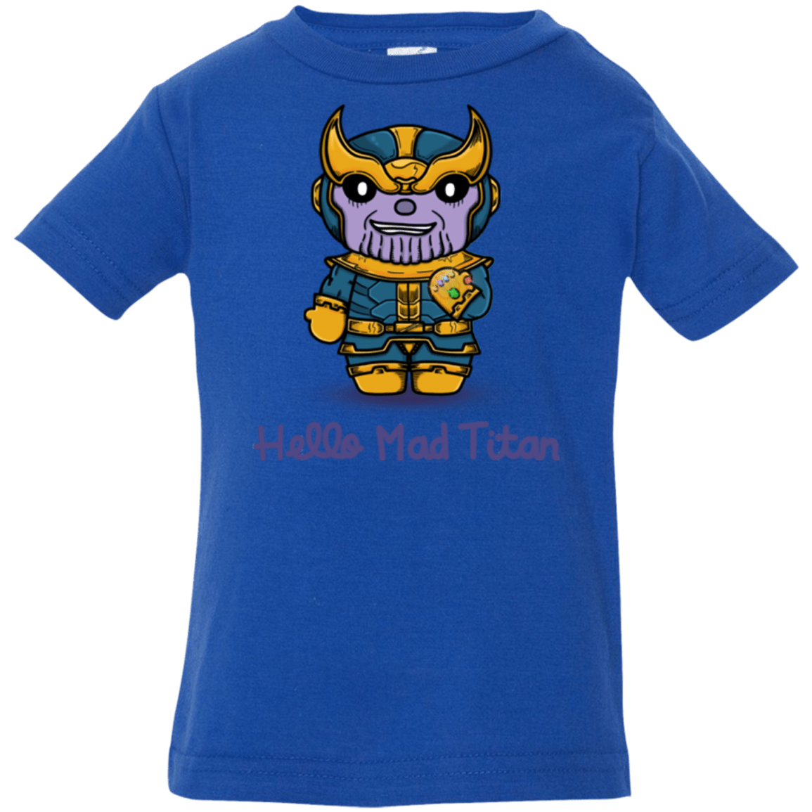 T-Shirts Royal / 6 Months Hello Mad Titan Infant Premium T-Shirt