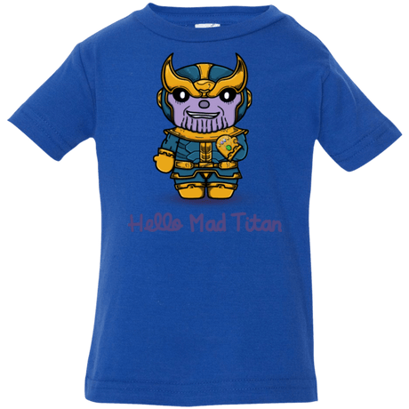 T-Shirts Royal / 6 Months Hello Mad Titan Infant Premium T-Shirt
