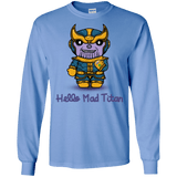 T-Shirts Carolina Blue / S Hello Mad Titan Men's Long Sleeve T-Shirt