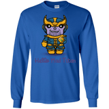 T-Shirts Royal / S Hello Mad Titan Men's Long Sleeve T-Shirt