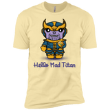 T-Shirts Banana Cream / X-Small Hello Mad Titan Men's Premium T-Shirt