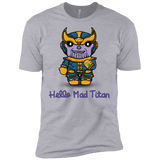 T-Shirts Heather Grey / X-Small Hello Mad Titan Men's Premium T-Shirt