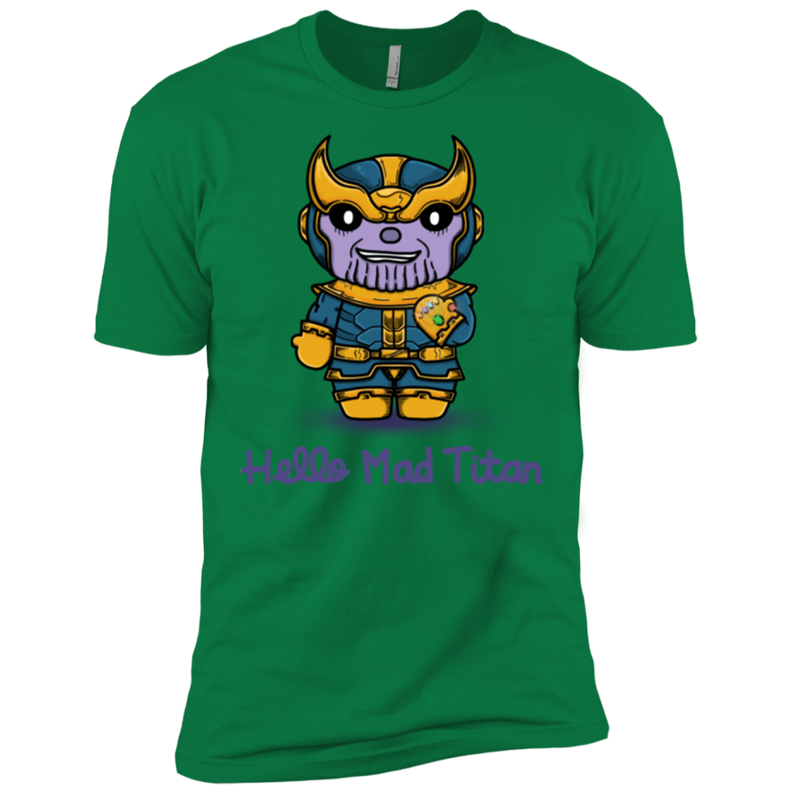 T-Shirts Kelly Green / X-Small Hello Mad Titan Men's Premium T-Shirt