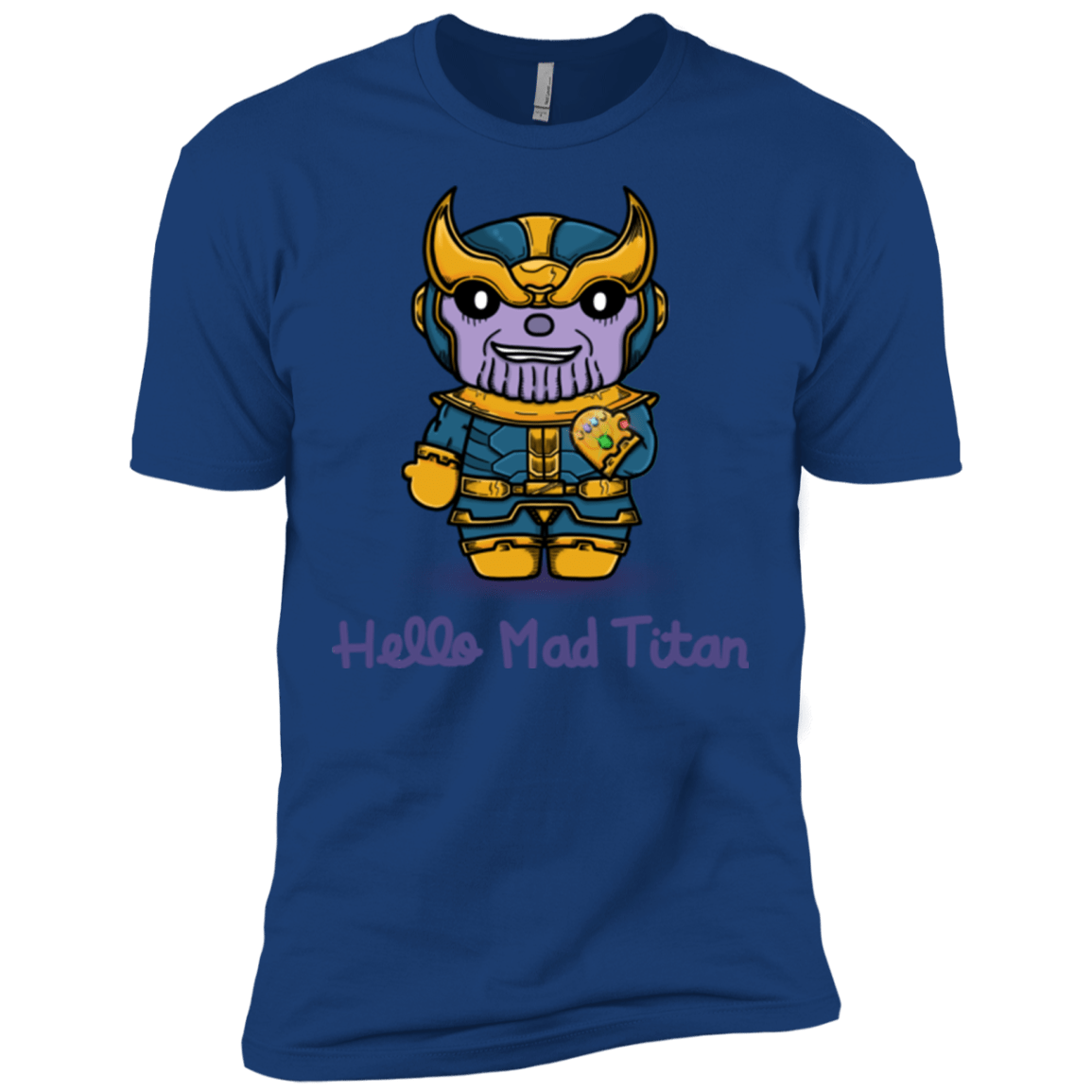 T-Shirts Royal / X-Small Hello Mad Titan Men's Premium T-Shirt
