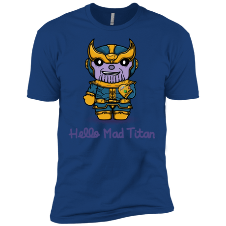 T-Shirts Royal / X-Small Hello Mad Titan Men's Premium T-Shirt