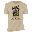 T-Shirts Sand / X-Small Hello Mad Titan Men's Premium T-Shirt