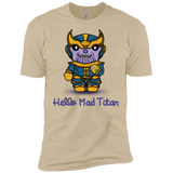 T-Shirts Sand / X-Small Hello Mad Titan Men's Premium T-Shirt