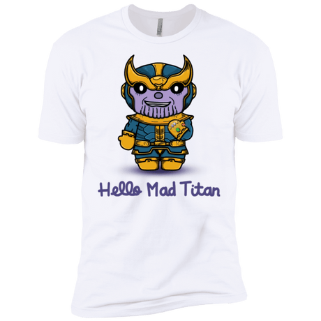 T-Shirts White / X-Small Hello Mad Titan Men's Premium T-Shirt