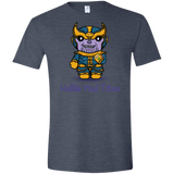 T-Shirts Heather Navy / S Hello Mad Titan Men's Semi-Fitted Softstyle