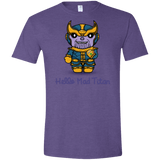 T-Shirts Heather Purple / S Hello Mad Titan Men's Semi-Fitted Softstyle