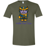 T-Shirts Military Green / S Hello Mad Titan Men's Semi-Fitted Softstyle
