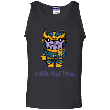 T-Shirts Black / S Hello Mad Titan Men's Tank Top