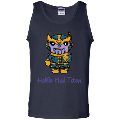 T-Shirts Navy / S Hello Mad Titan Men's Tank Top