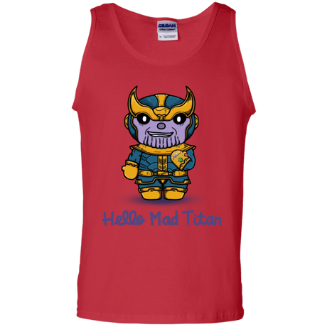 T-Shirts Red / S Hello Mad Titan Men's Tank Top