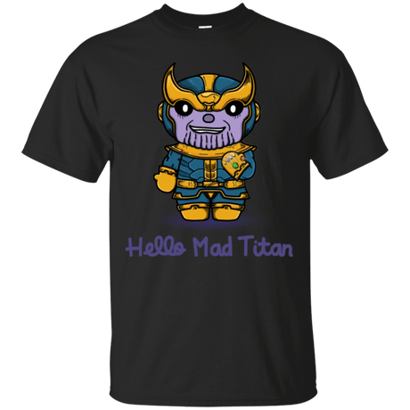 T-Shirts Black / S Hello Mad Titan T-Shirt