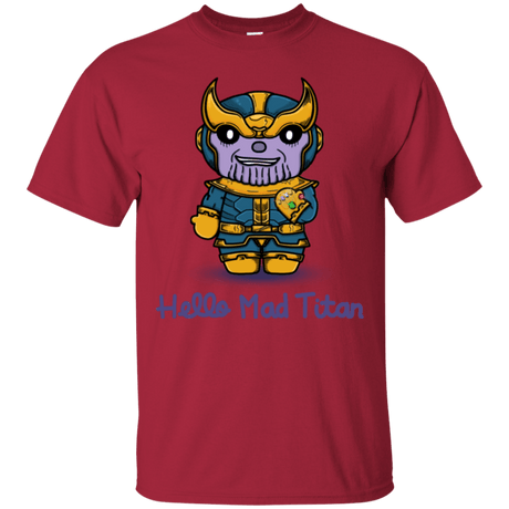 T-Shirts Cardinal / S Hello Mad Titan T-Shirt