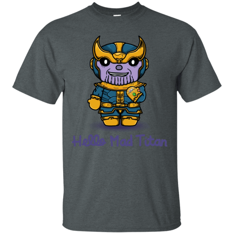 T-Shirts Dark Heather / S Hello Mad Titan T-Shirt