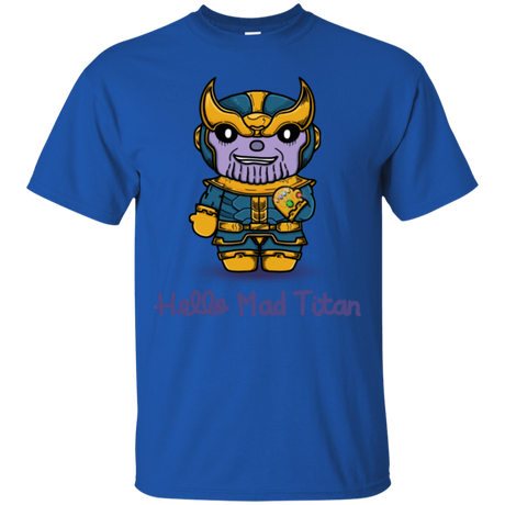 T-Shirts Royal / S Hello Mad Titan T-Shirt