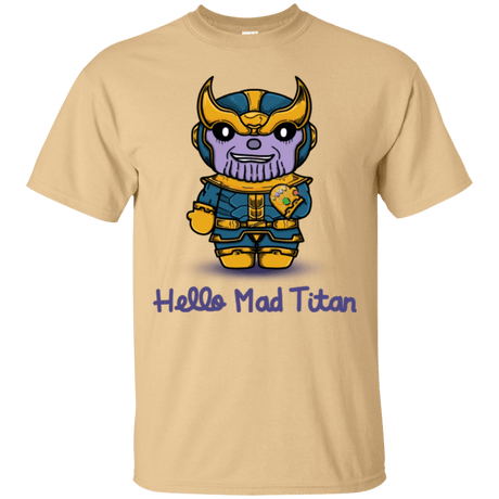 T-Shirts Vegas Gold / S Hello Mad Titan T-Shirt