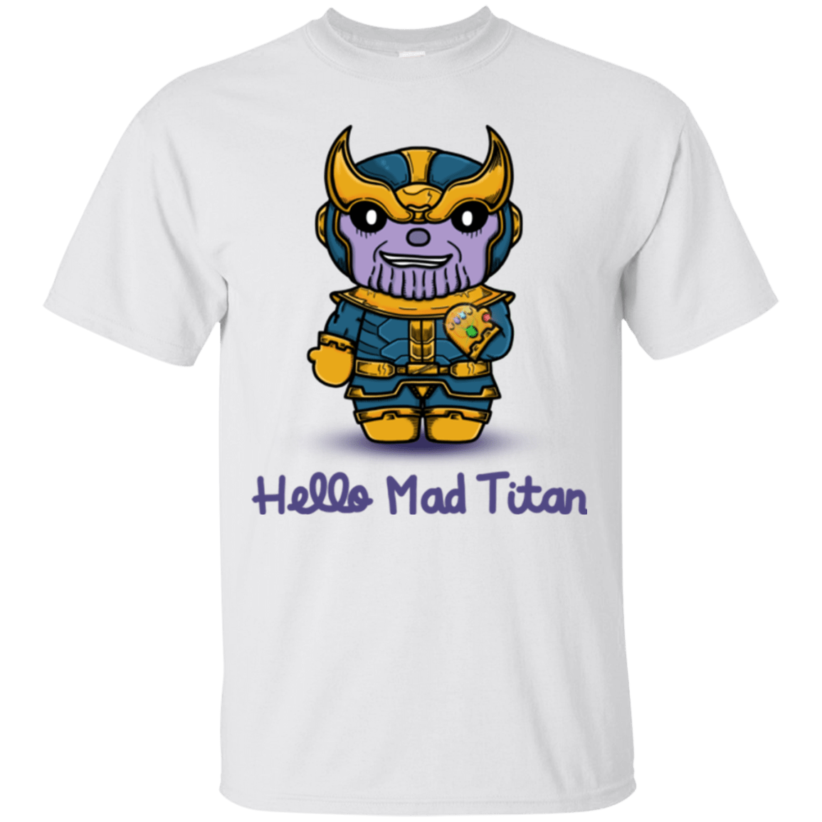 T-Shirts White / S Hello Mad Titan T-Shirt