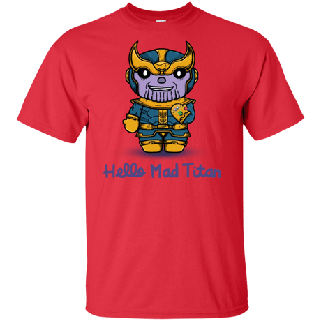 T-Shirts Red / XLT Hello Mad Titan Tall T-Shirt