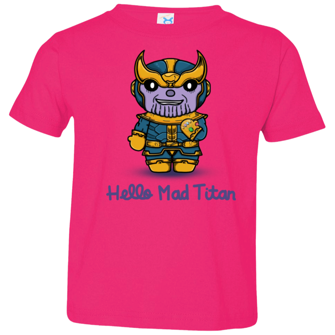 T-Shirts Hot Pink / 2T Hello Mad Titan Toddler Premium T-Shirt