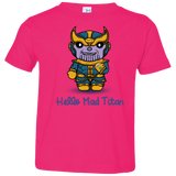 T-Shirts Hot Pink / 2T Hello Mad Titan Toddler Premium T-Shirt