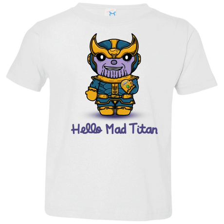 T-Shirts White / 2T Hello Mad Titan Toddler Premium T-Shirt