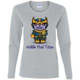 T-Shirts Sport Grey / S Hello Mad Titan Women's Long Sleeve T-Shirt