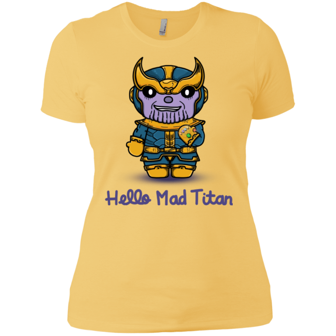 T-Shirts Banana Cream/ / X-Small Hello Mad Titan Women's Premium T-Shirt