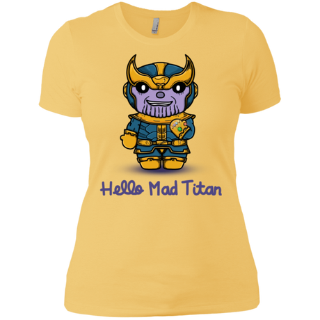 T-Shirts Banana Cream/ / X-Small Hello Mad Titan Women's Premium T-Shirt