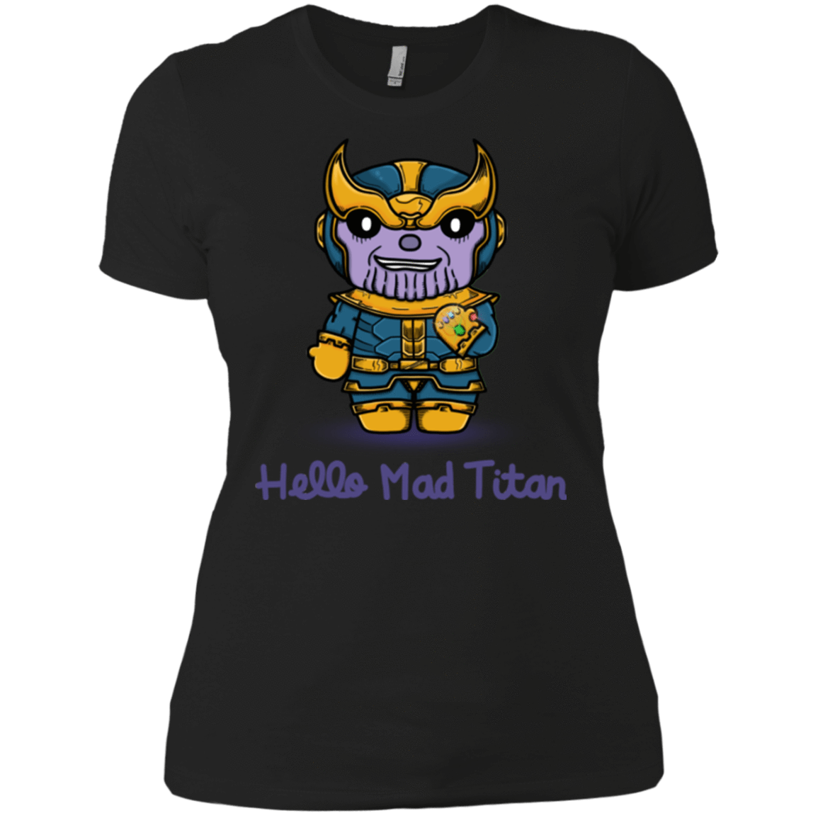 T-Shirts Black / X-Small Hello Mad Titan Women's Premium T-Shirt