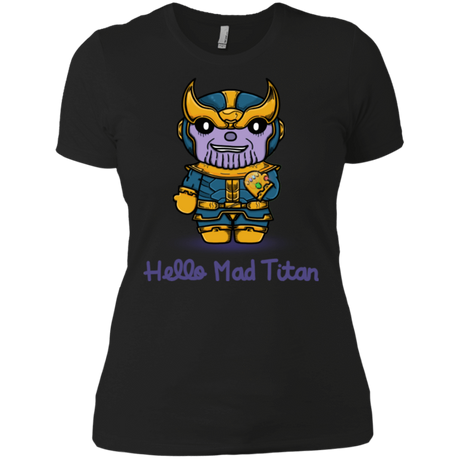 T-Shirts Black / X-Small Hello Mad Titan Women's Premium T-Shirt