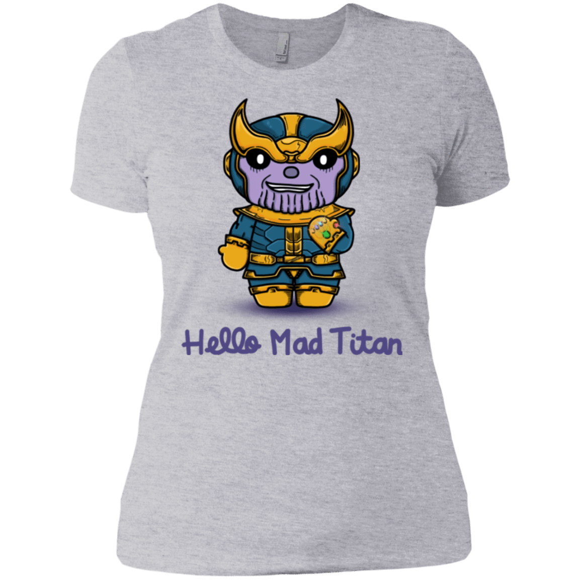 T-Shirts Heather Grey / X-Small Hello Mad Titan Women's Premium T-Shirt