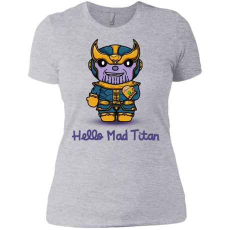 T-Shirts Heather Grey / X-Small Hello Mad Titan Women's Premium T-Shirt