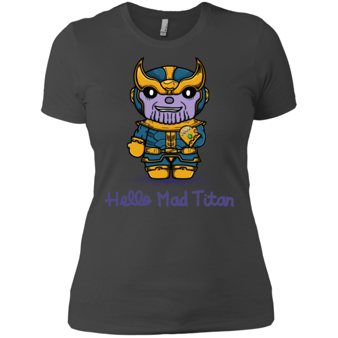 T-Shirts Heavy Metal / X-Small Hello Mad Titan Women's Premium T-Shirt