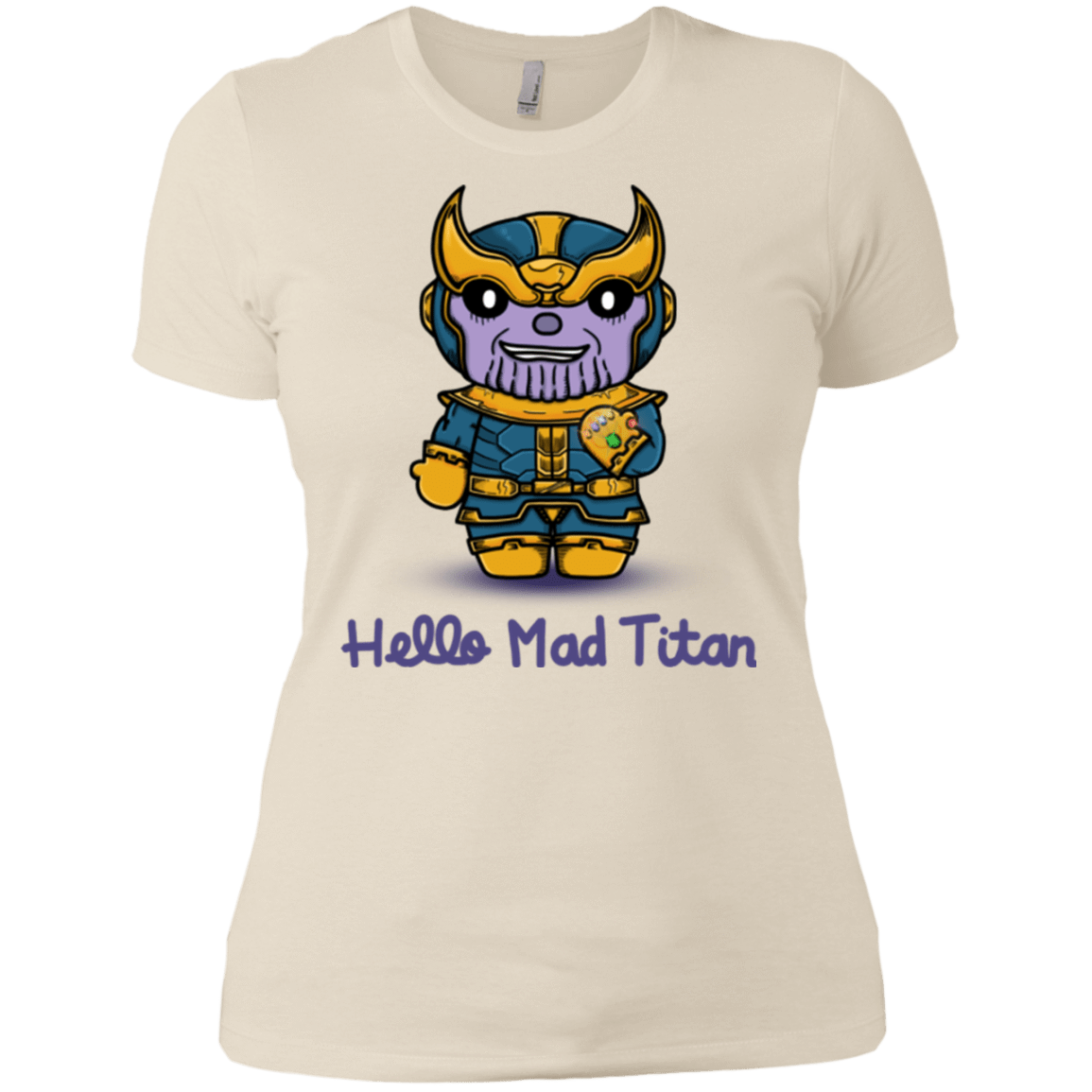 T-Shirts Ivory/ / X-Small Hello Mad Titan Women's Premium T-Shirt